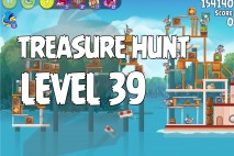 Angry Birds Rio Treasure Hunt Walkthrough Level #39