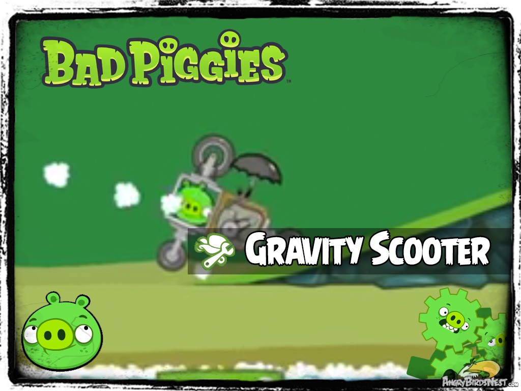 Bad Piggies 12 - Pigineering Anti Gravity Scooter