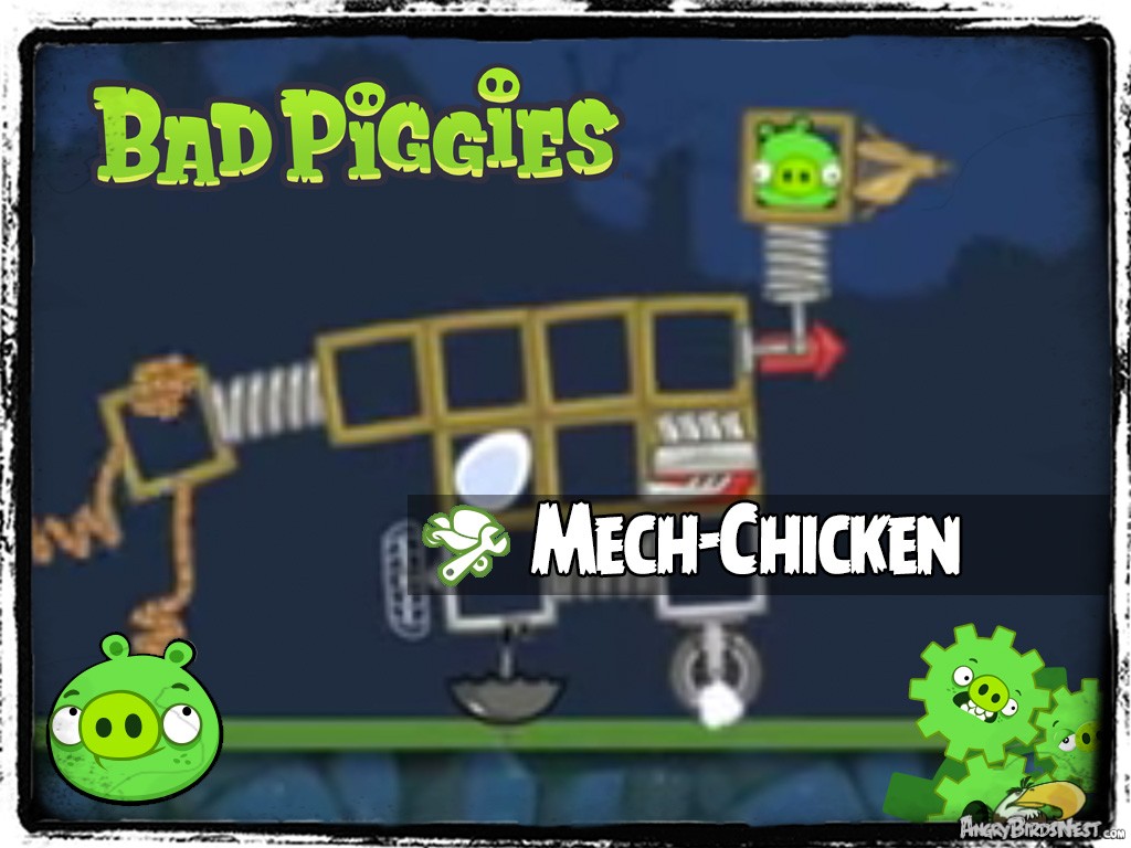 Bad Piggies 20 - Pigineering The Incredible MECH-CHICKEN