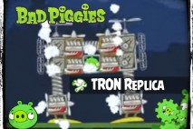 Bad Piggies – PIGineering: Tron Recognizer Replica