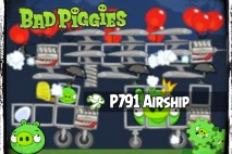 Bad Piggies – PIGineering: P791 Airship Deploying ATV Team