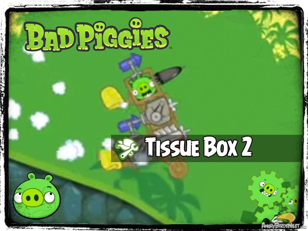 Bad Piggies 34 - Pigineering Road Hogs 3 TISSUE BOX PLANE