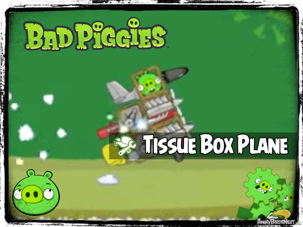 Bad Piggies 35 - Pigineering Road Hogs 4 Tissue Box Plane