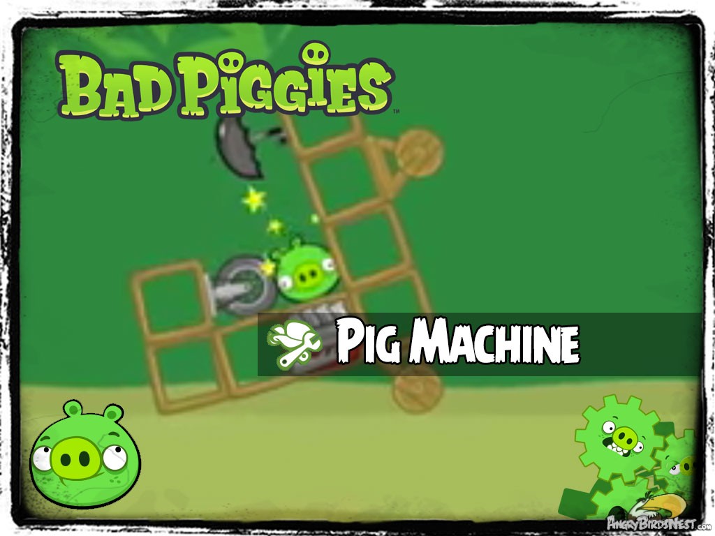 Bad Piggies 37 - Pigineering Rotating pig Machine