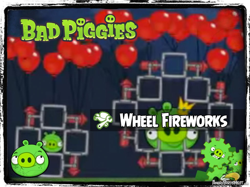 Bad Piggies 41 - Pigineering Catherine Wheel Fireworks