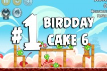 Angry Birds Birdday Party Cake 6 Level 1 Walkthrough