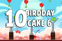 Angry Birds Birdday Party Cake 6 Level 10 Walkthrough