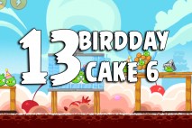 Angry Birds Birdday Party Cake 6 Level 13 Walkthrough
