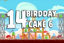 Angry Birds Birdday Party Cake 6 Level 14 Walkthrough