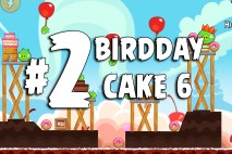 Angry Birds Birdday Party Cake 6 Level 2 Walkthrough