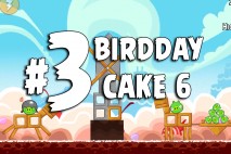 Angry Birds Birdday Party Cake 6 Level 3 Walkthrough