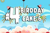Angry Birds Birdday Party Cake 6 Level 4 Walkthrough