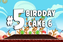 Angry Birds Birdday Party Cake 6 Level 5 Walkthrough