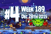 Angry Birds Friends 2015 Tournament Level 4 Week 189 Walkthrough