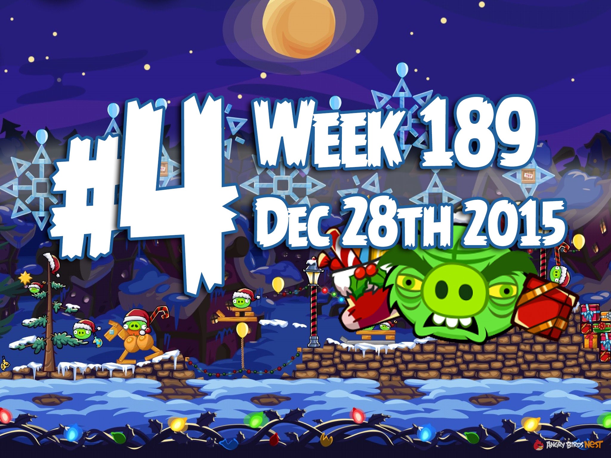 Angry Birds Friends Week 189 Level 4