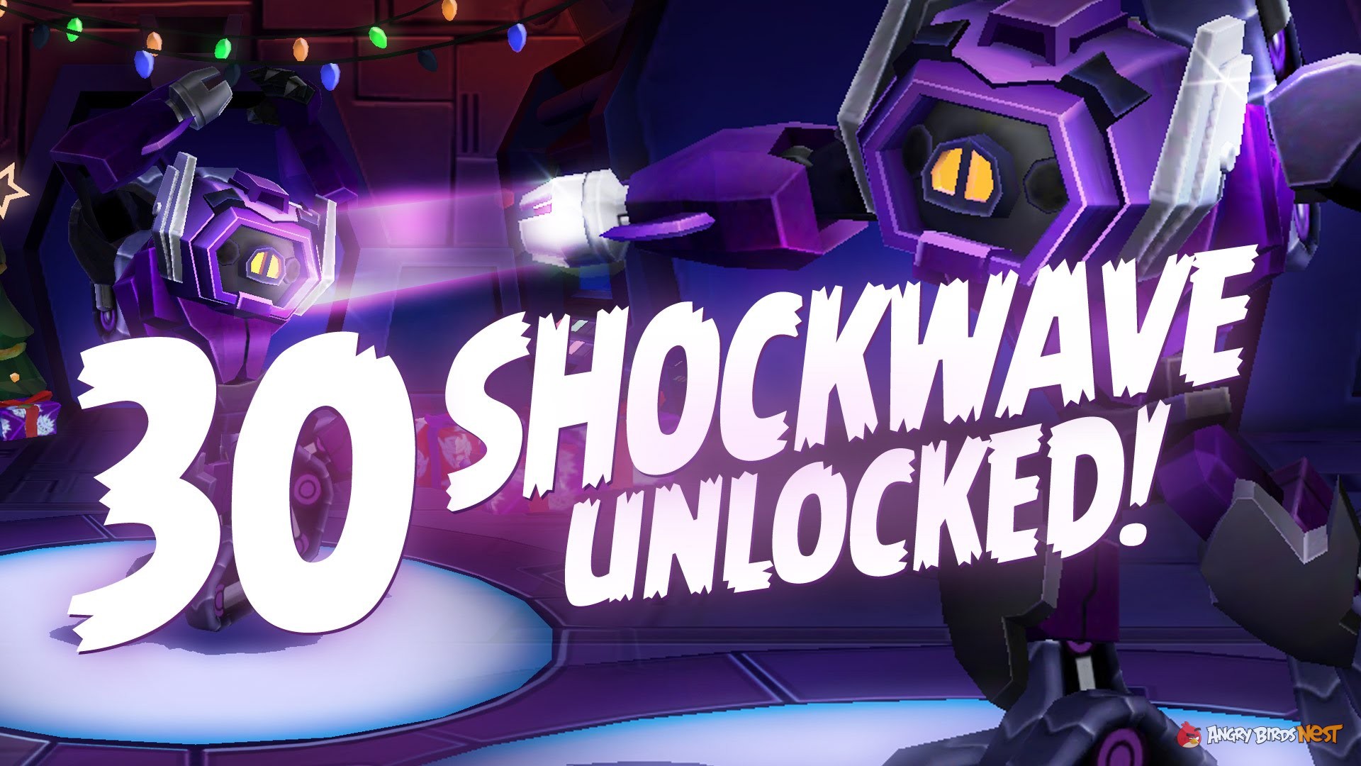 SHOCKWAVE UNLEASHED! LP Angry Birds Transformers