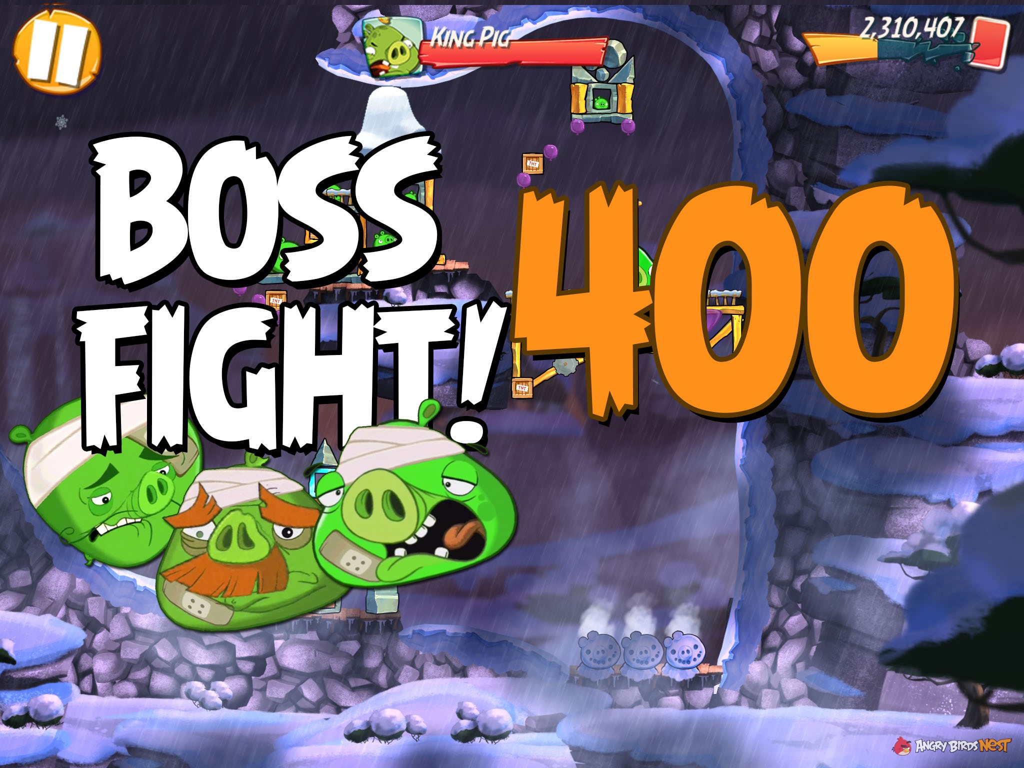 Angry Birds 2 Boss Fight Level 400