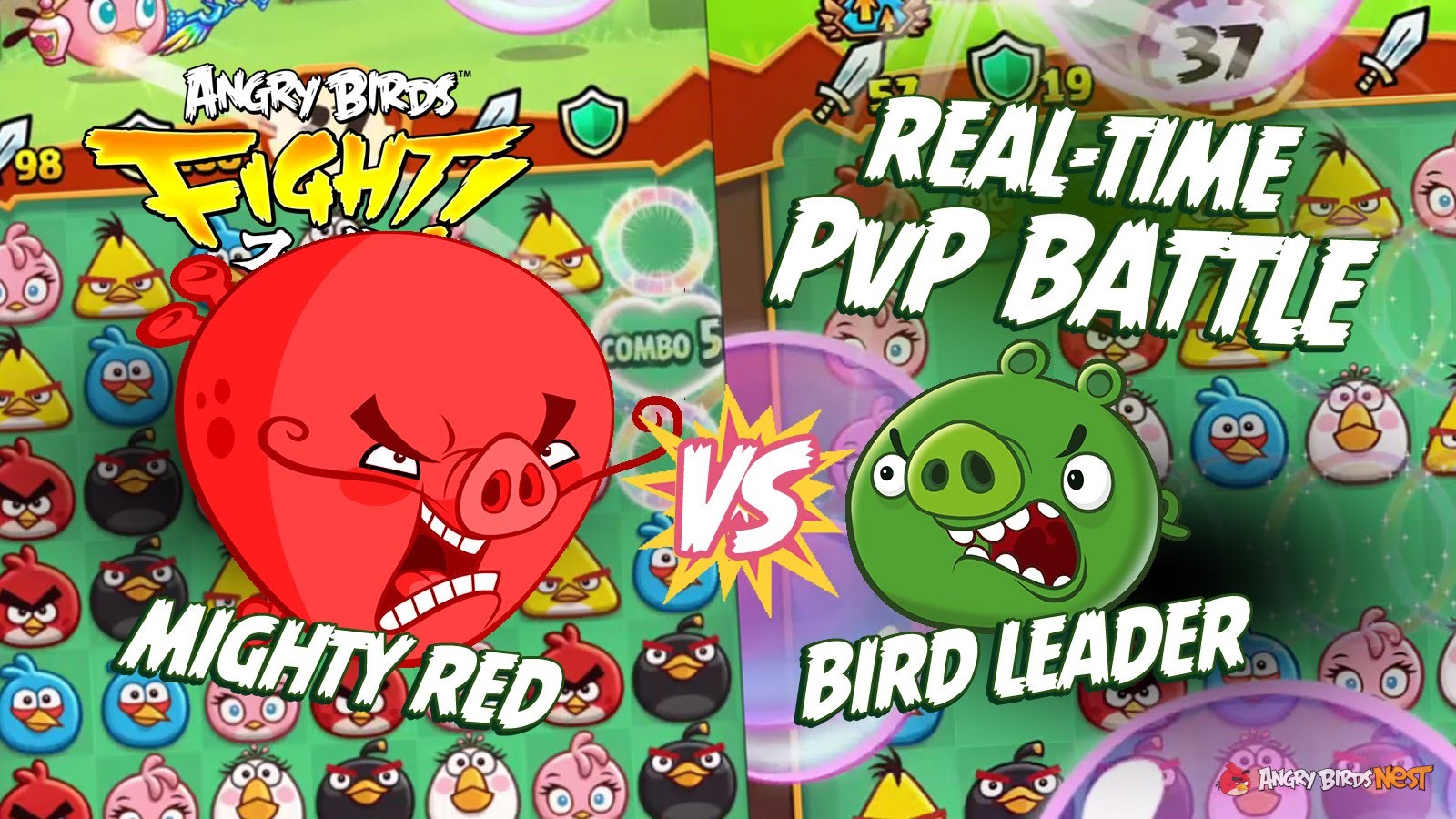 Angry Birds Fight! Real Time PvP Battle Feature Image