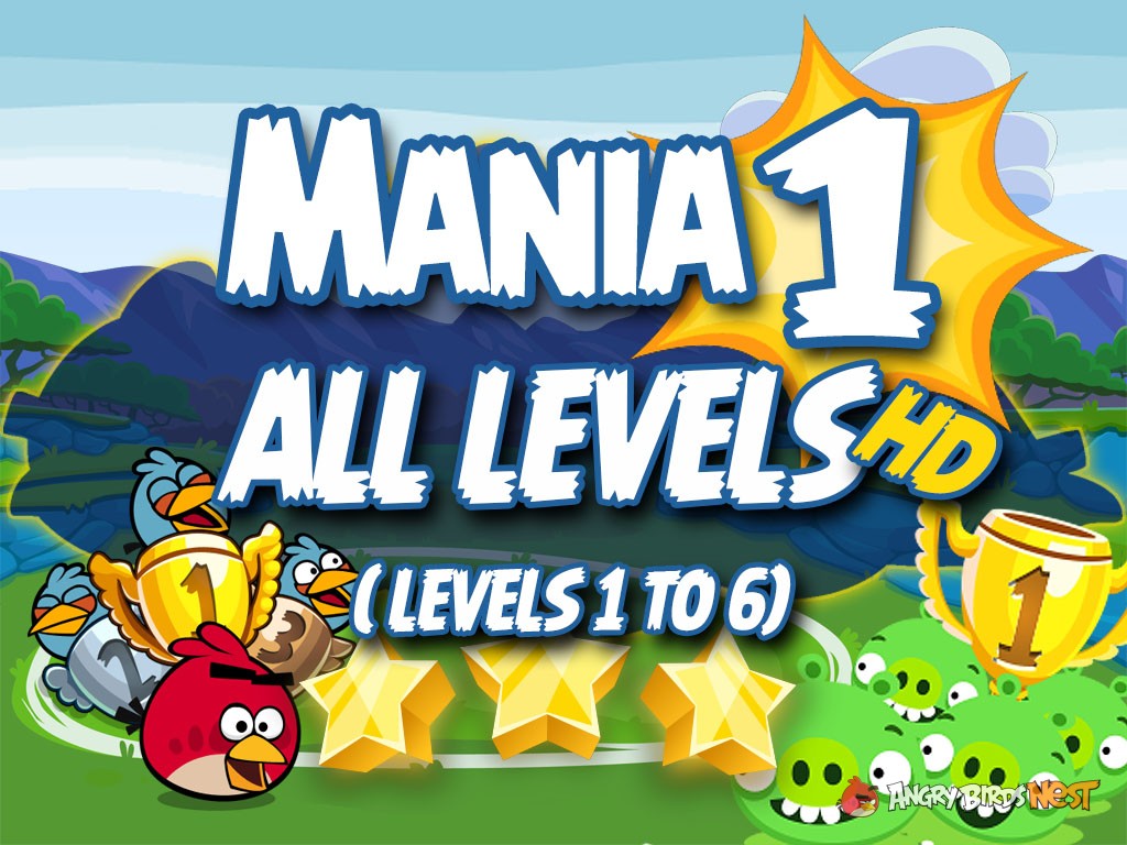 Angry Birds Friends Mania 1 Week 192 Level 1 to 6