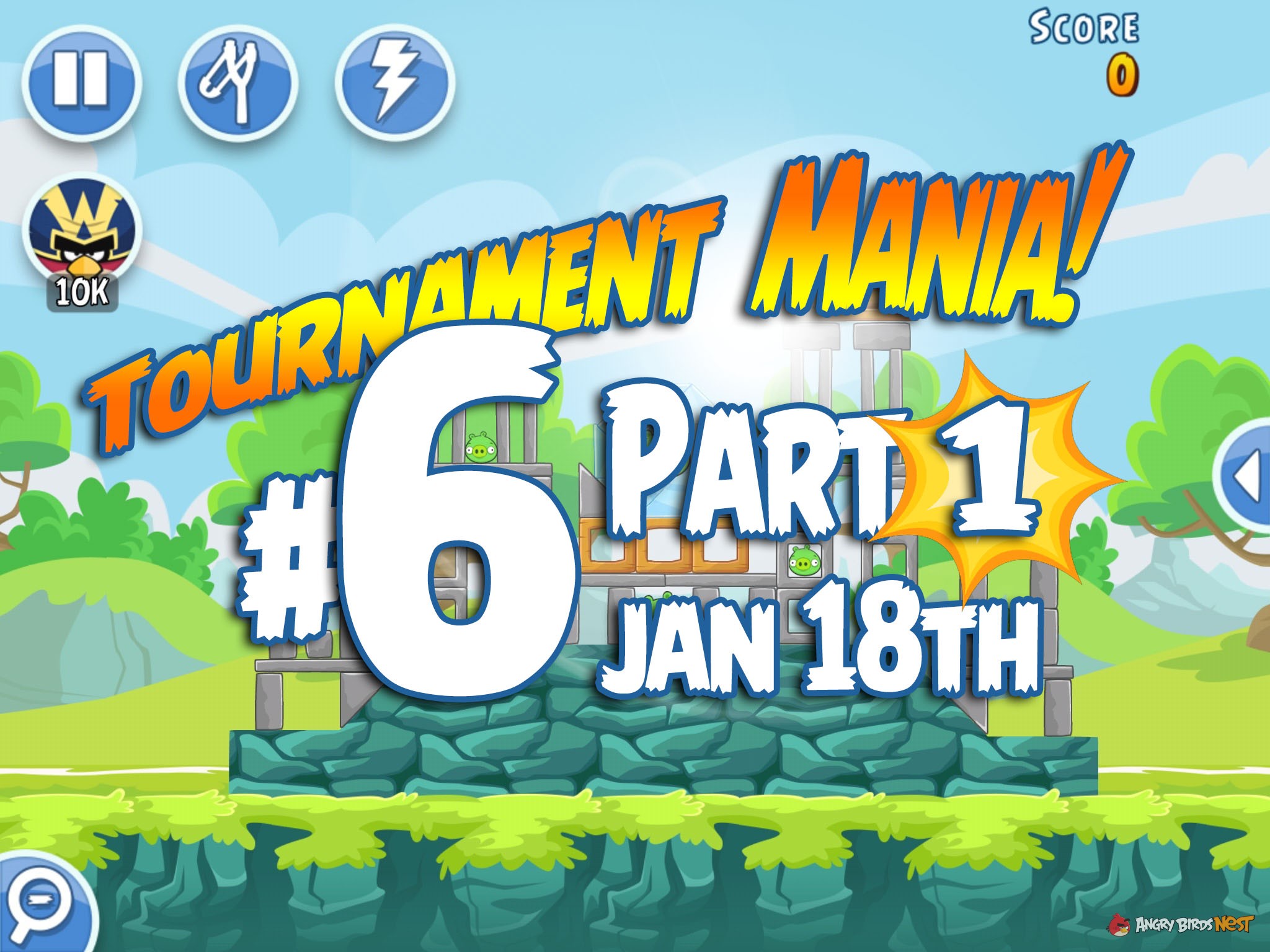 Angry Birds Friends Mania 1 Week 192 Level 6
