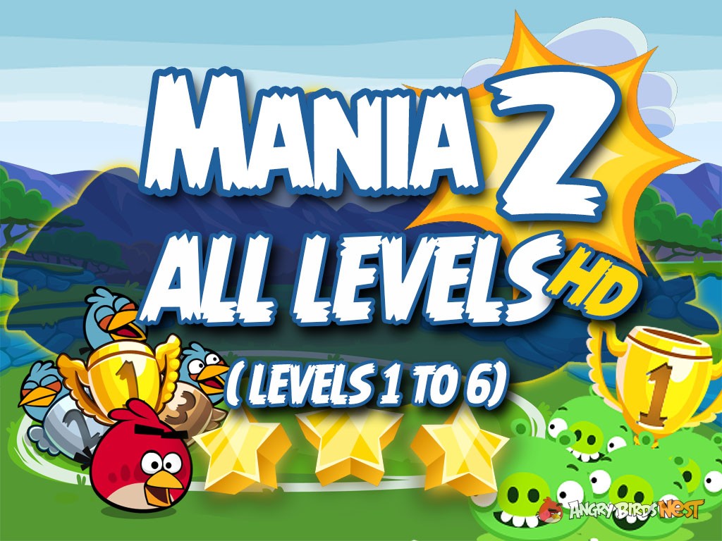 Angry Birds Friends Mania 2 Week 192 Level 1 to 6 NP