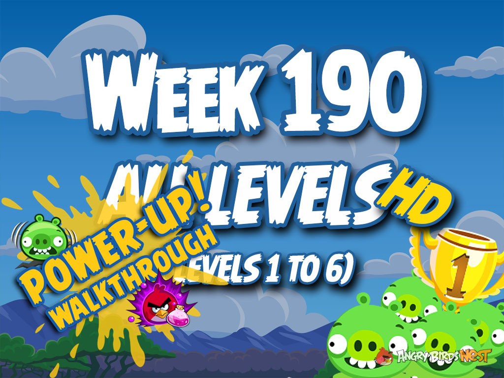 Angry Birds Friends Power up video compilation Week 190