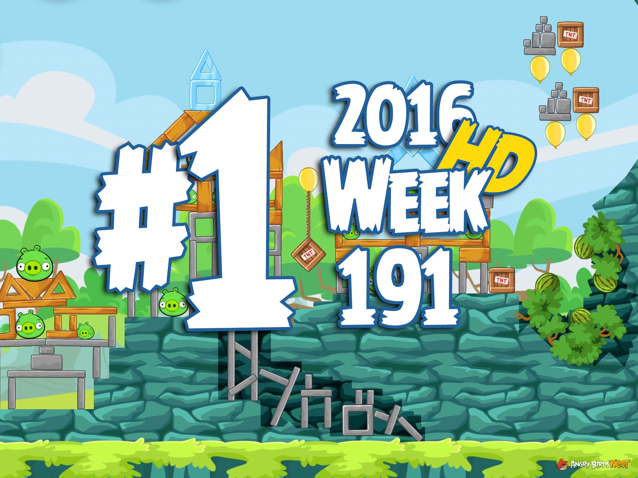 Angry Birds Friends Tournament Level 1 Week 191