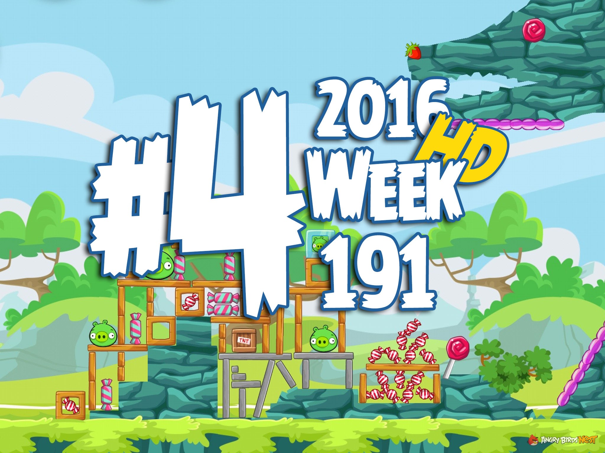 Angry Birds Friends Tournament Level 4 Week 191
