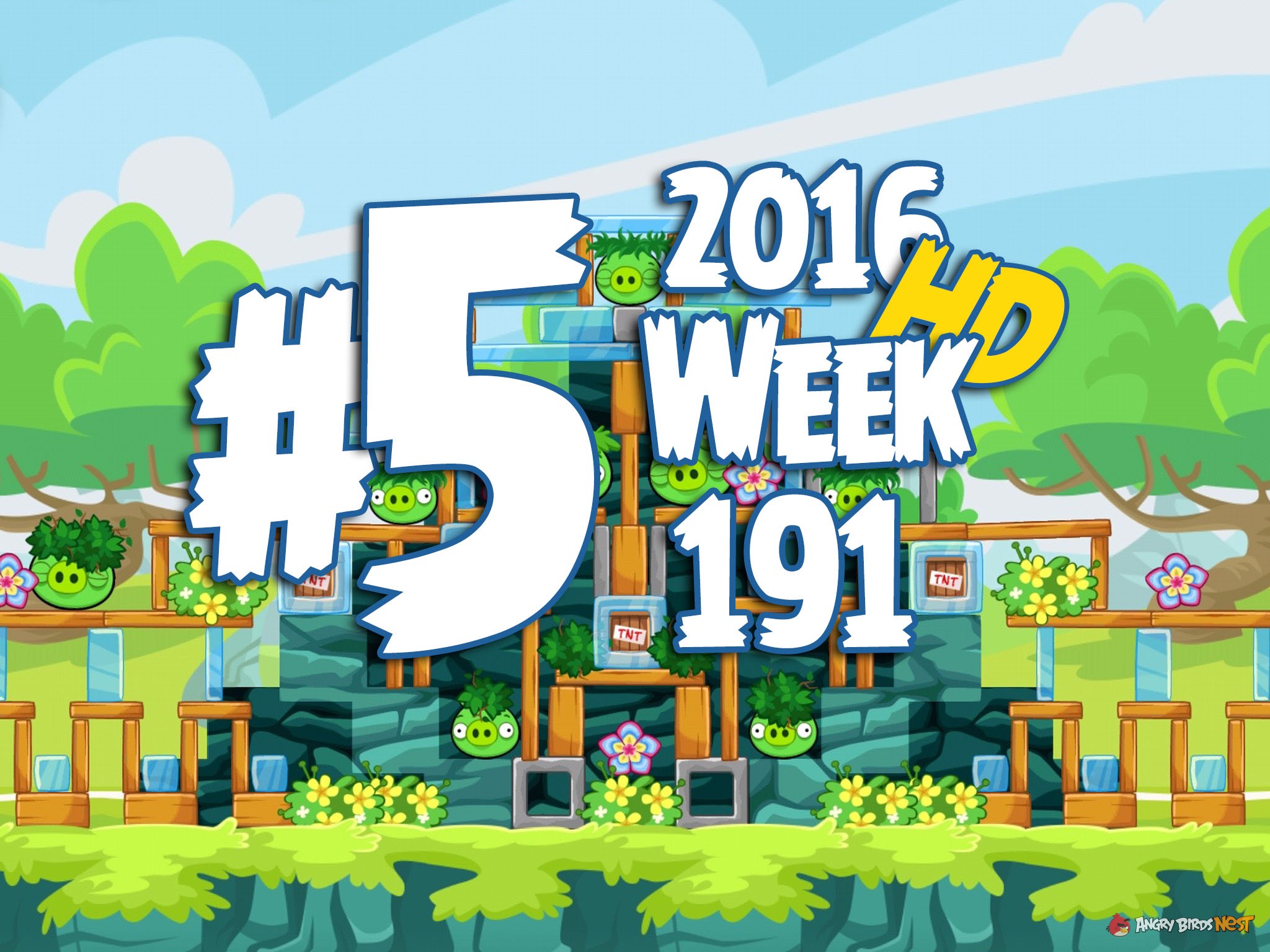 Angry Birds Friends Tournament Level 5 Week 191