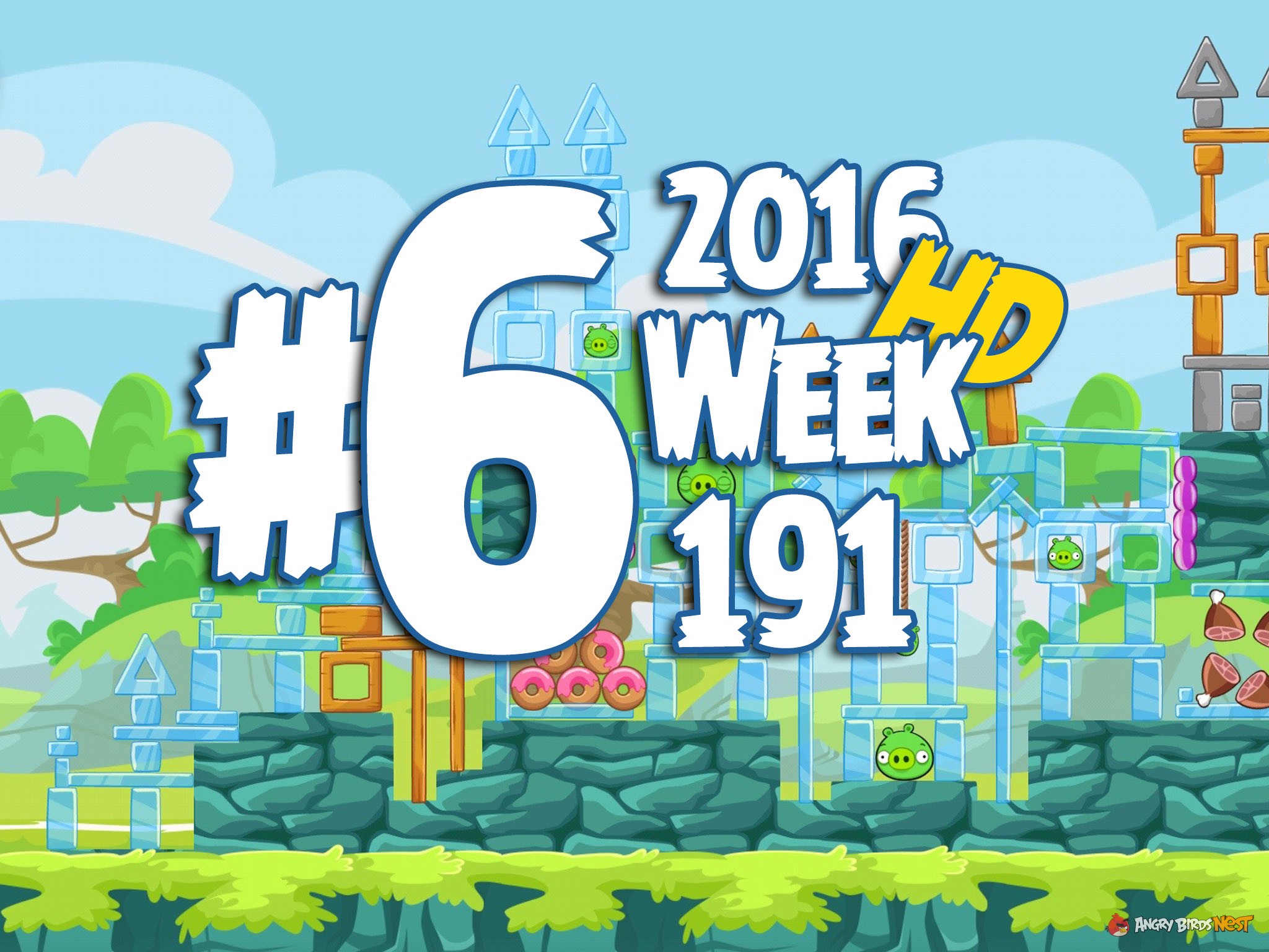 Angry Birds Friends Tournament Level 6 Week 191