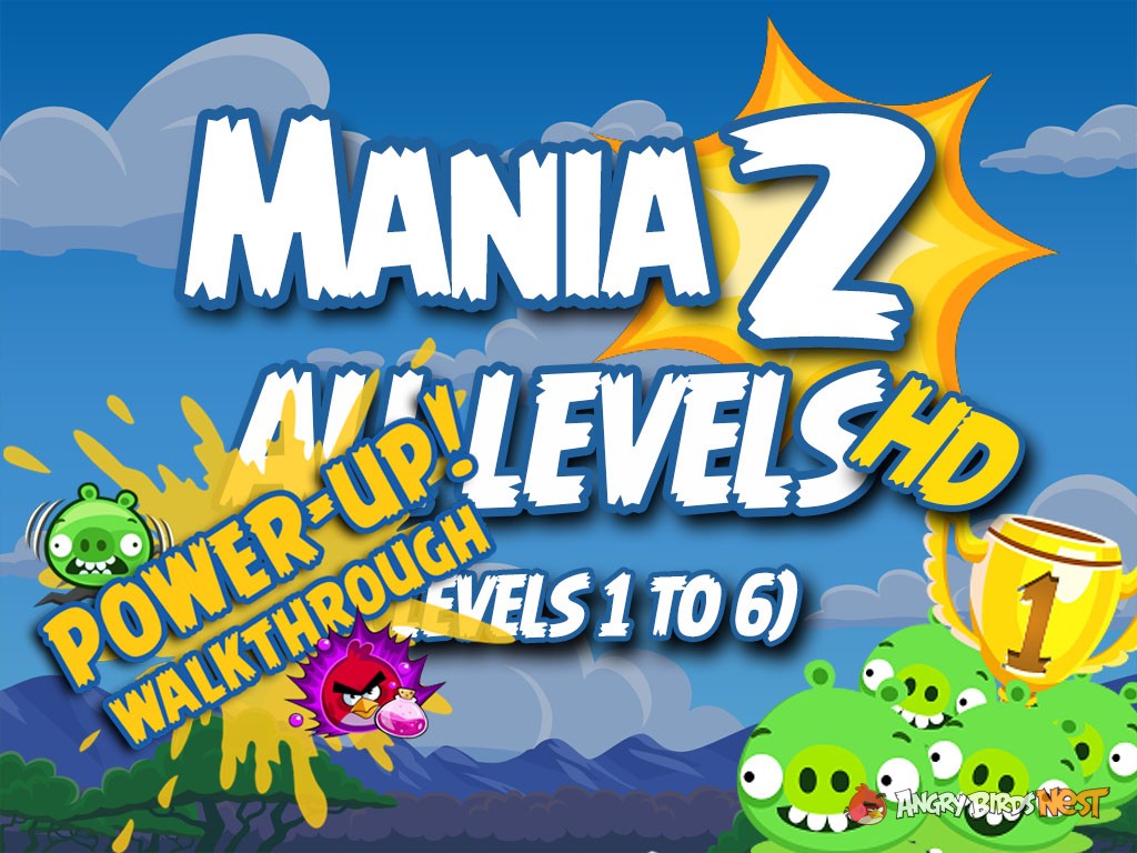 Angry Birds Friends Tournament Mania 2 Week 192 Levels 1 to 6 PU