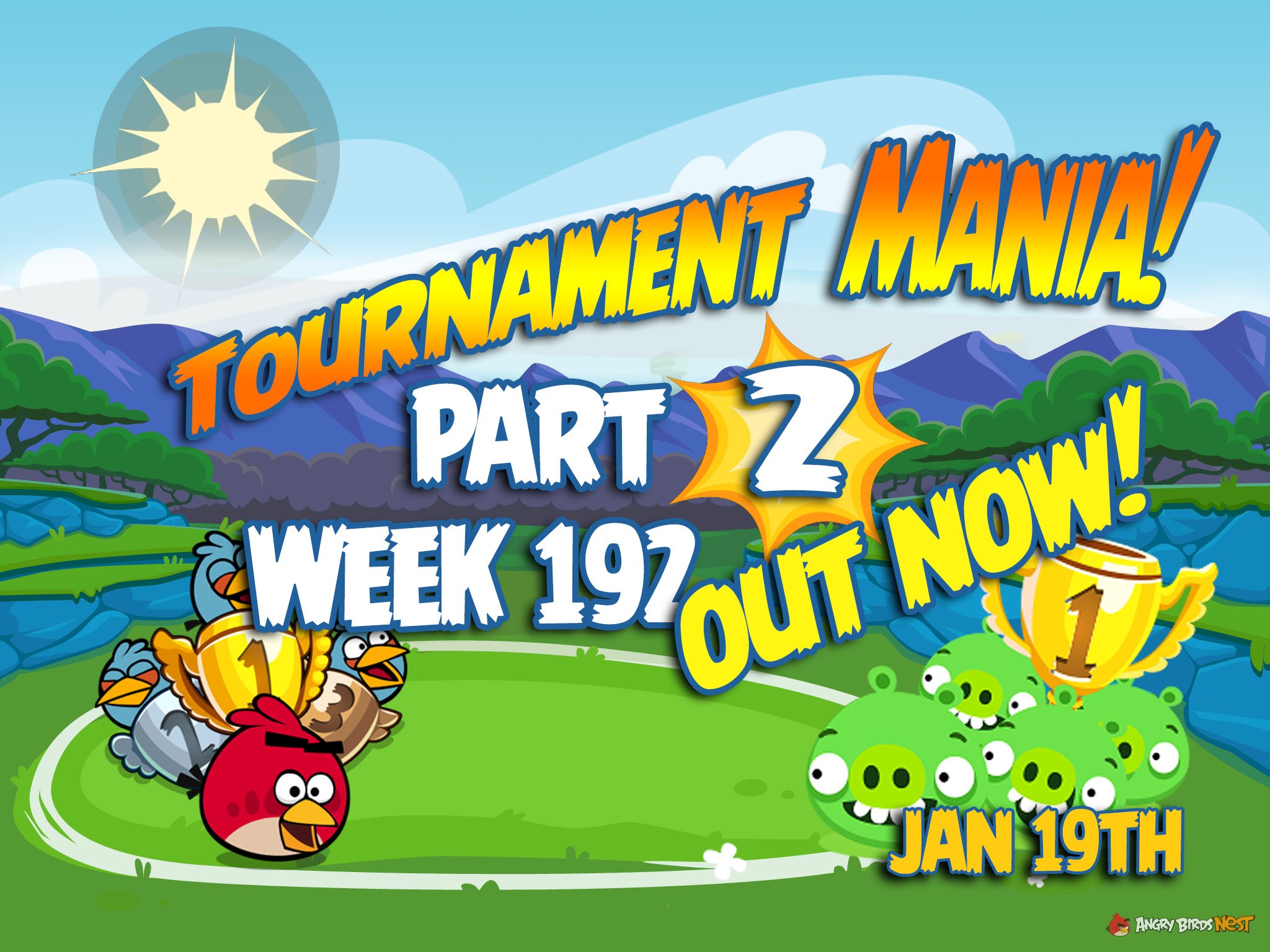 Angry Birds Friends Tournament Mania Part 2 Jan 19th 2016 Feature Image
