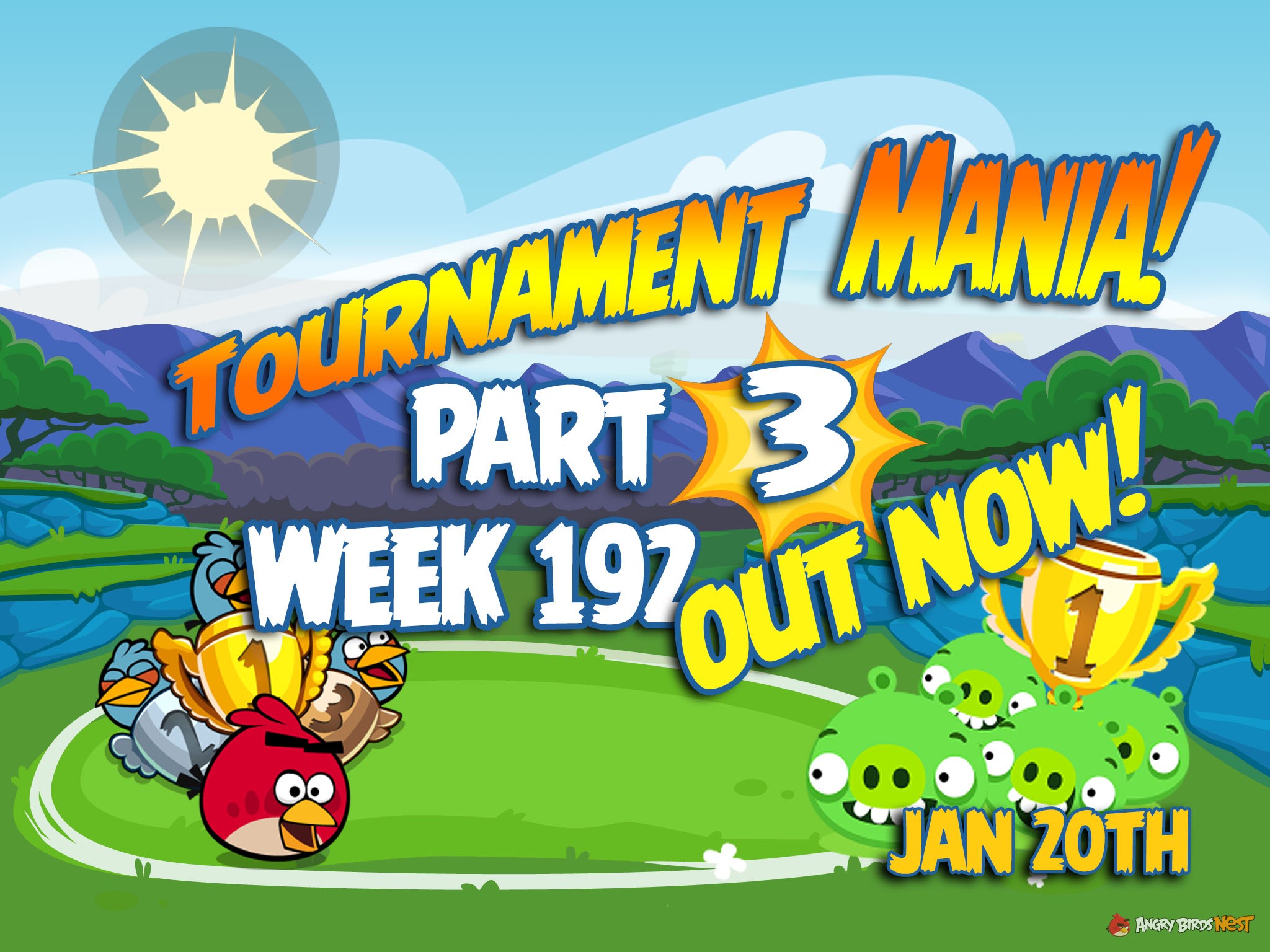 Angry Birds Friends Tournament Mania Part 3 Jan 20th 2016 Feature Image
