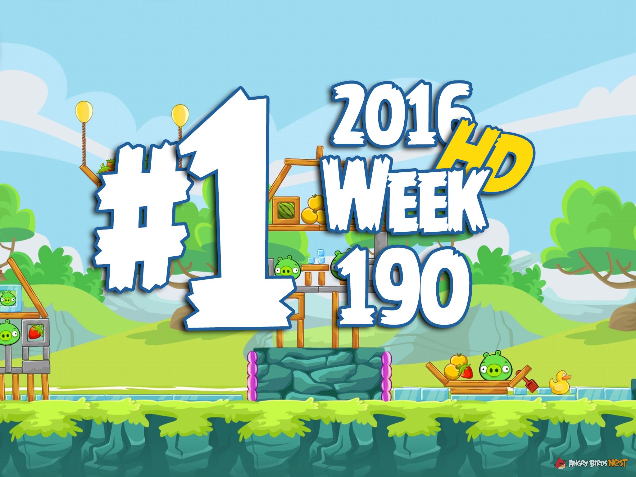 Angry Birds Friends Week 190 Level 1