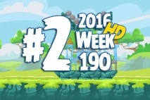 Angry Birds Friends 2016 Tournament Level 2 Week 190 Walkthrough