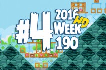 Angry Birds Friends 2016 Tournament Level 4 Week 190 Walkthrough