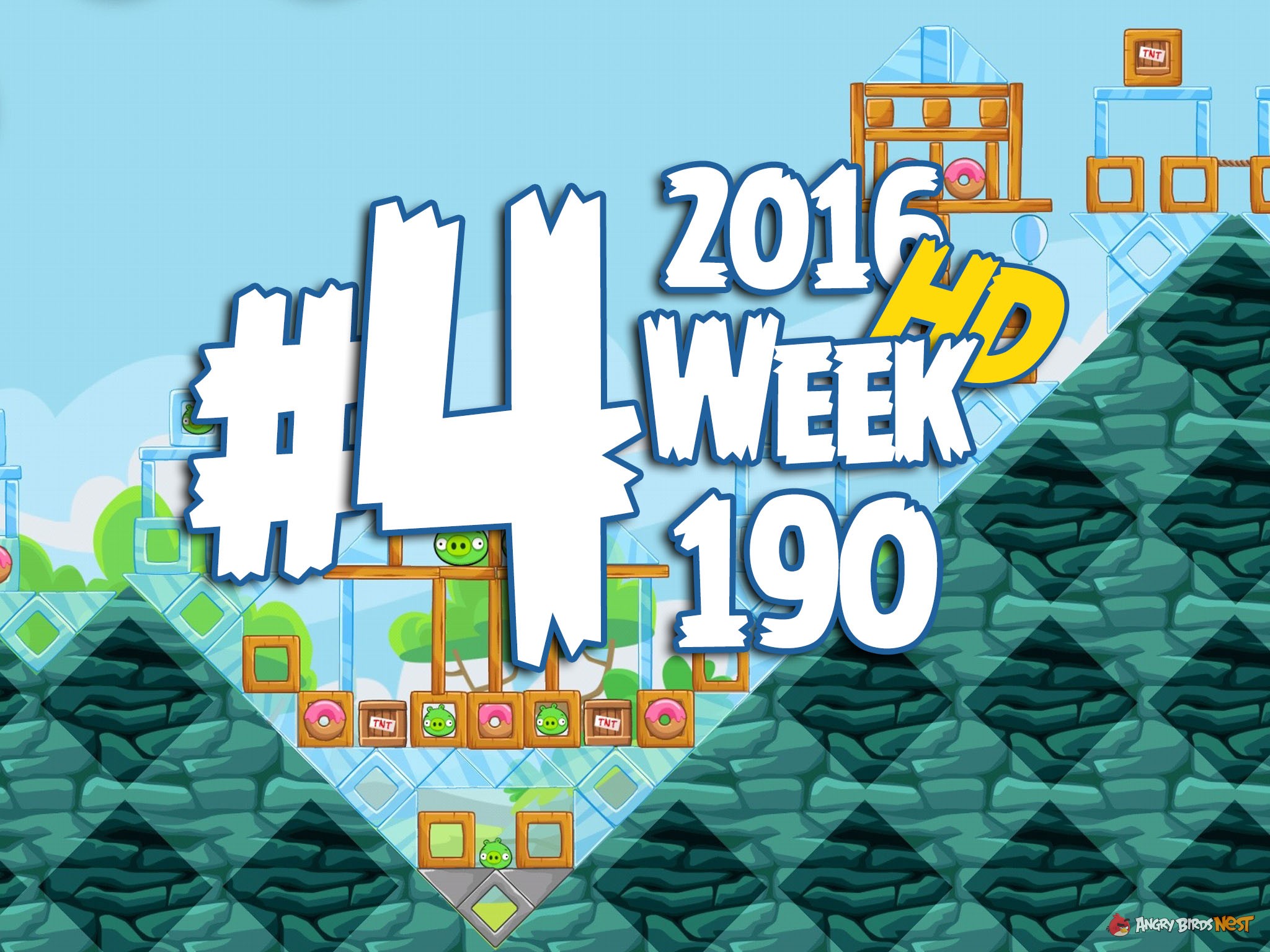 Angry Birds Friends Week 190 Level 4