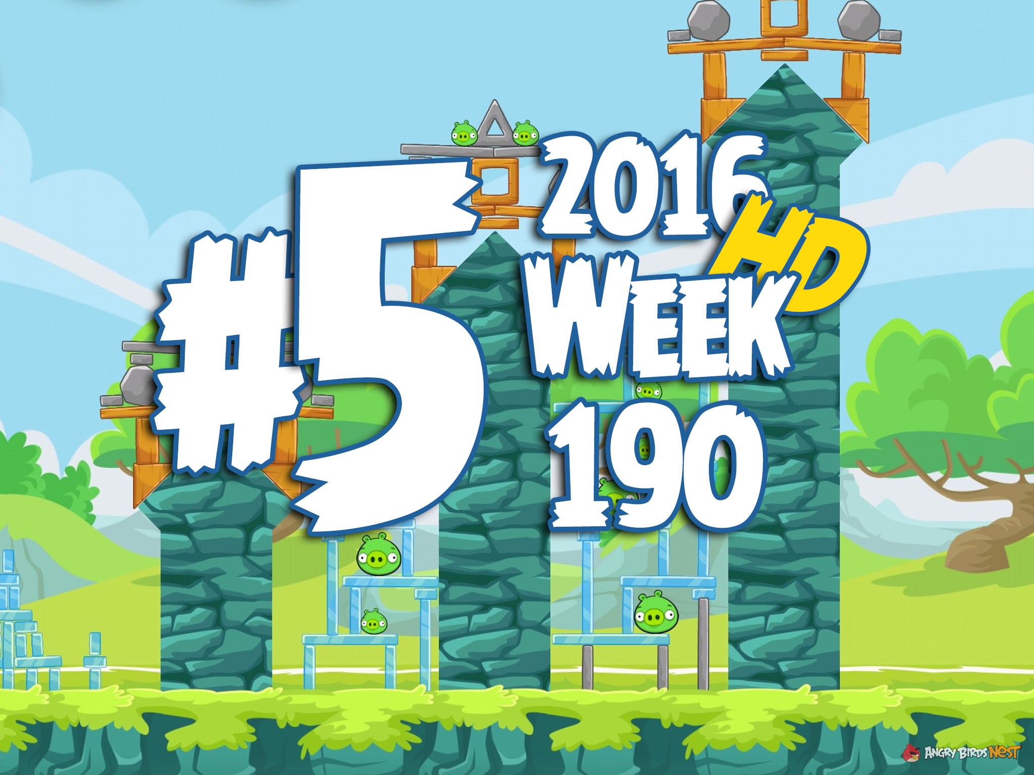 Angry Birds Friends Week 190 Level 5