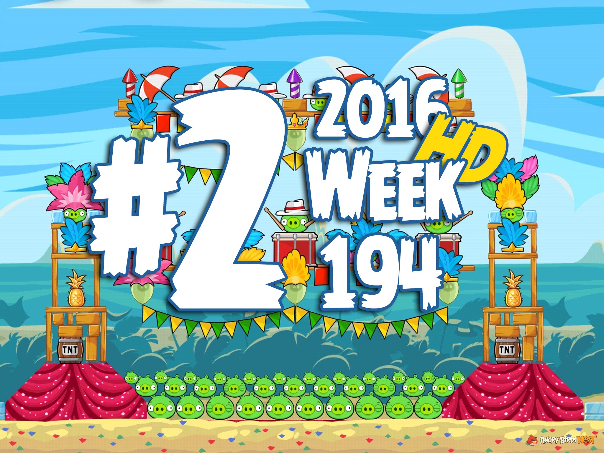 Angry Birds Friends Week 194 Level 2