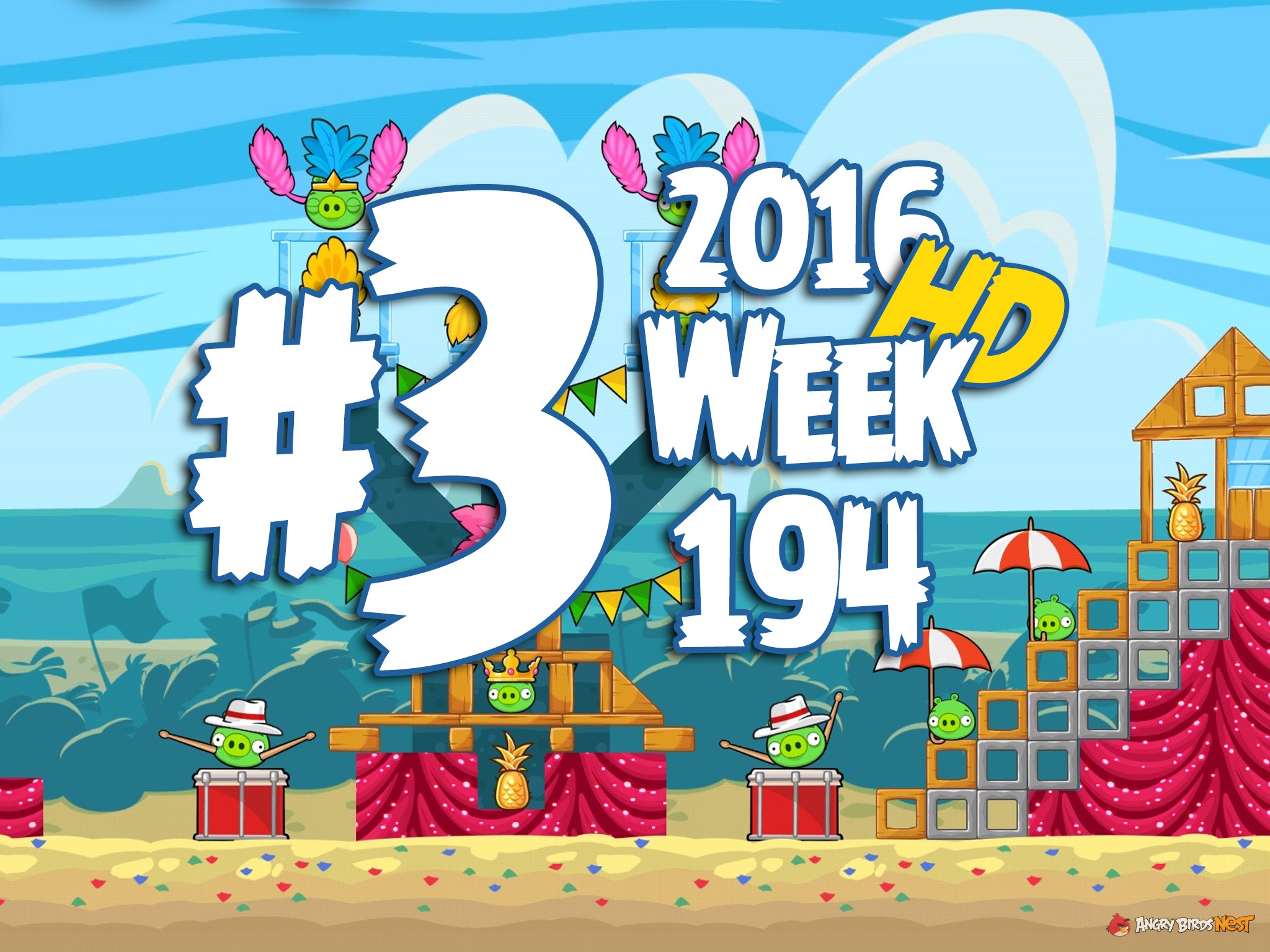 Angry Birds Friends Week 194 Level 3