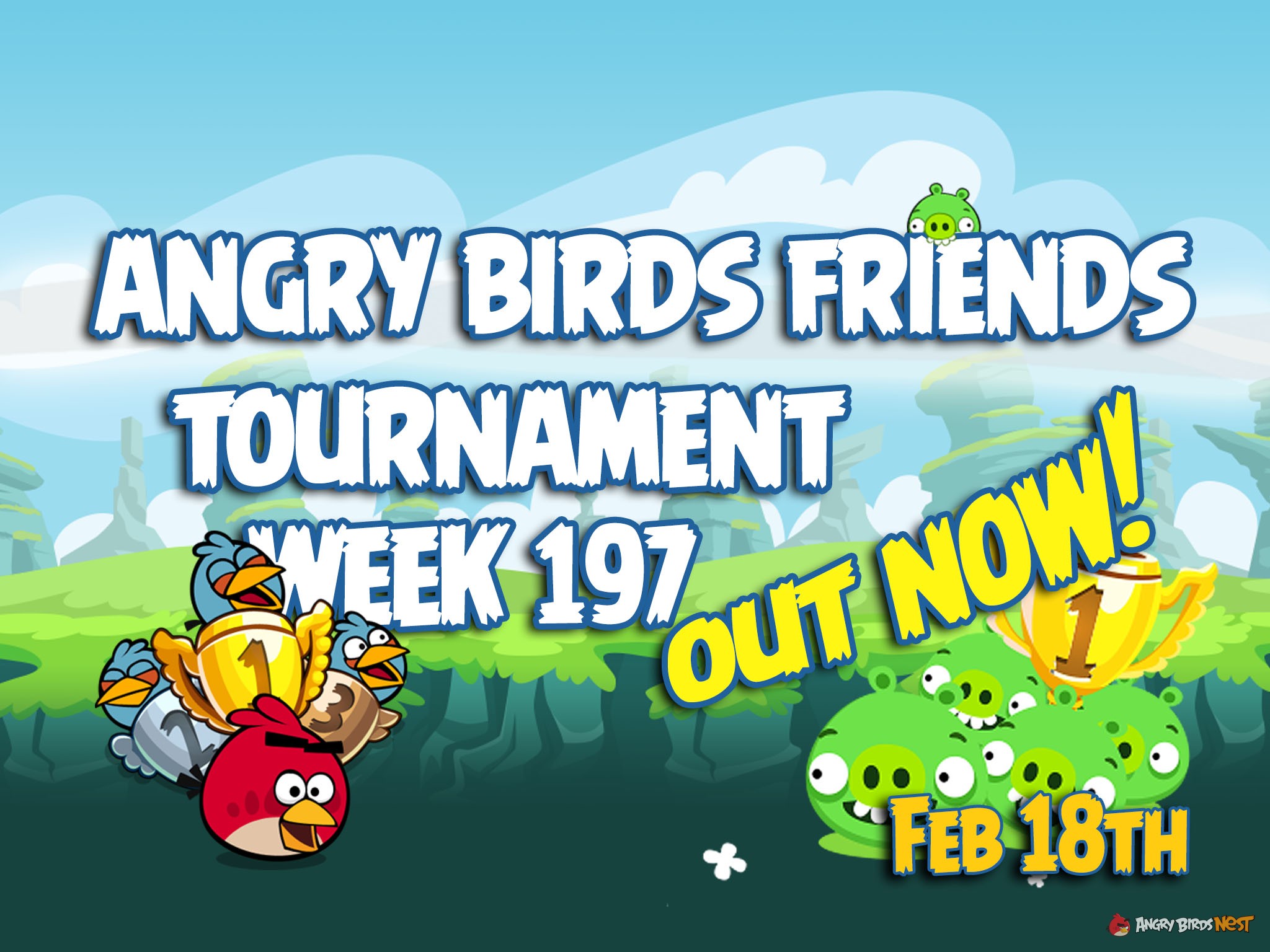 Angry Birds Friends Tournament Week 197 Feature Image