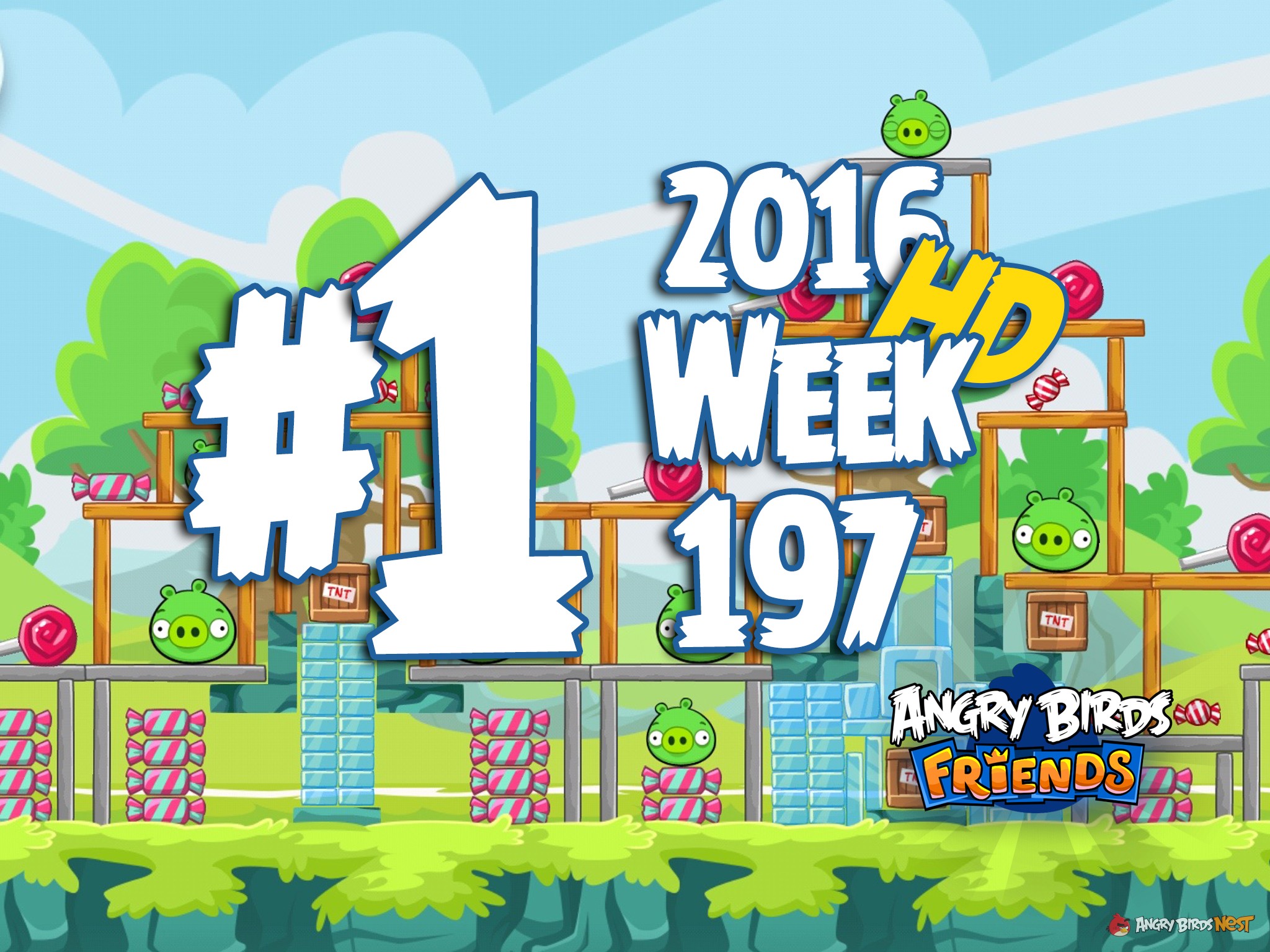 Angry Birds Friends Week 197 Level 1