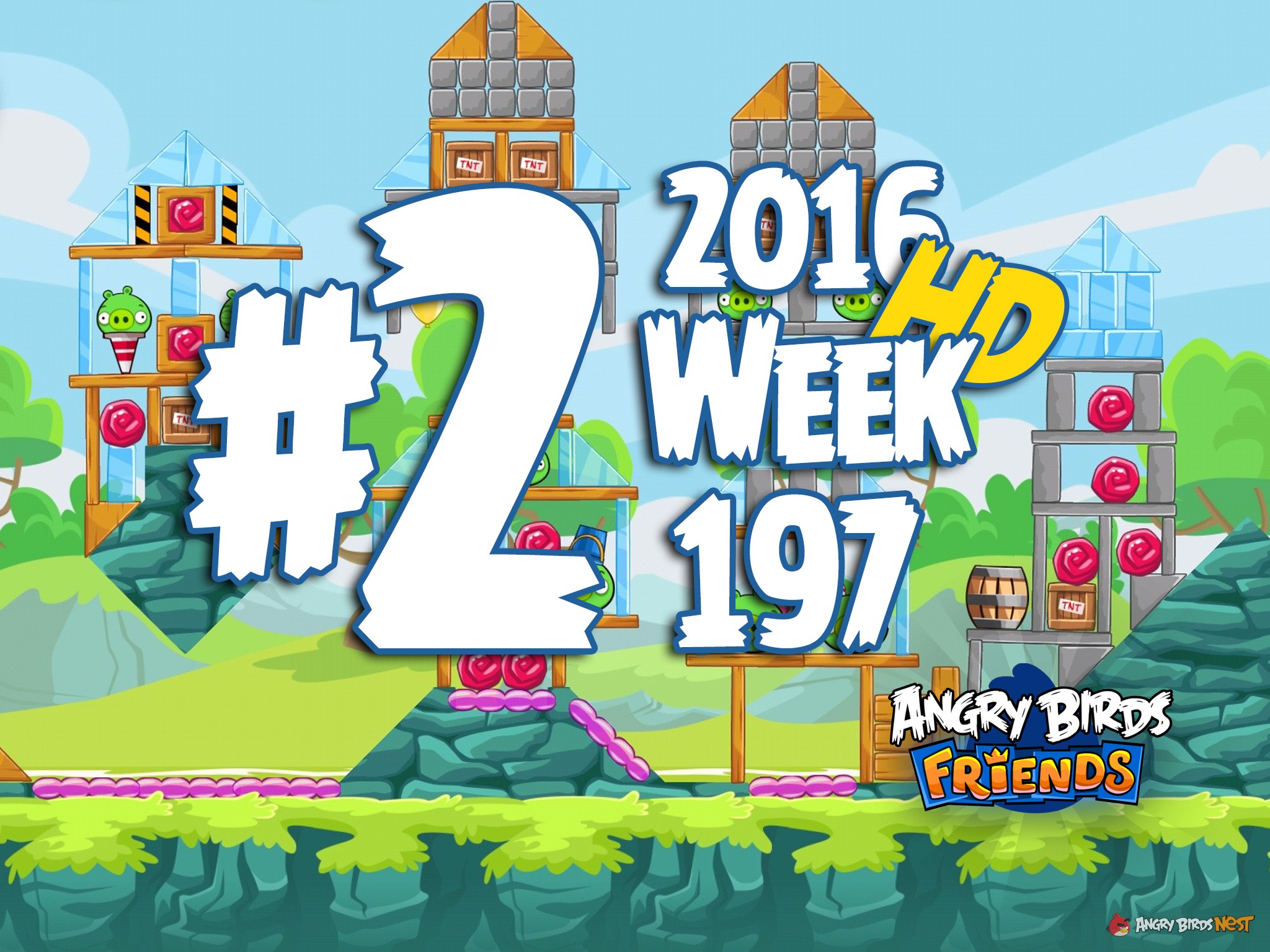 Angry Birds Friends Week 197 Level 2