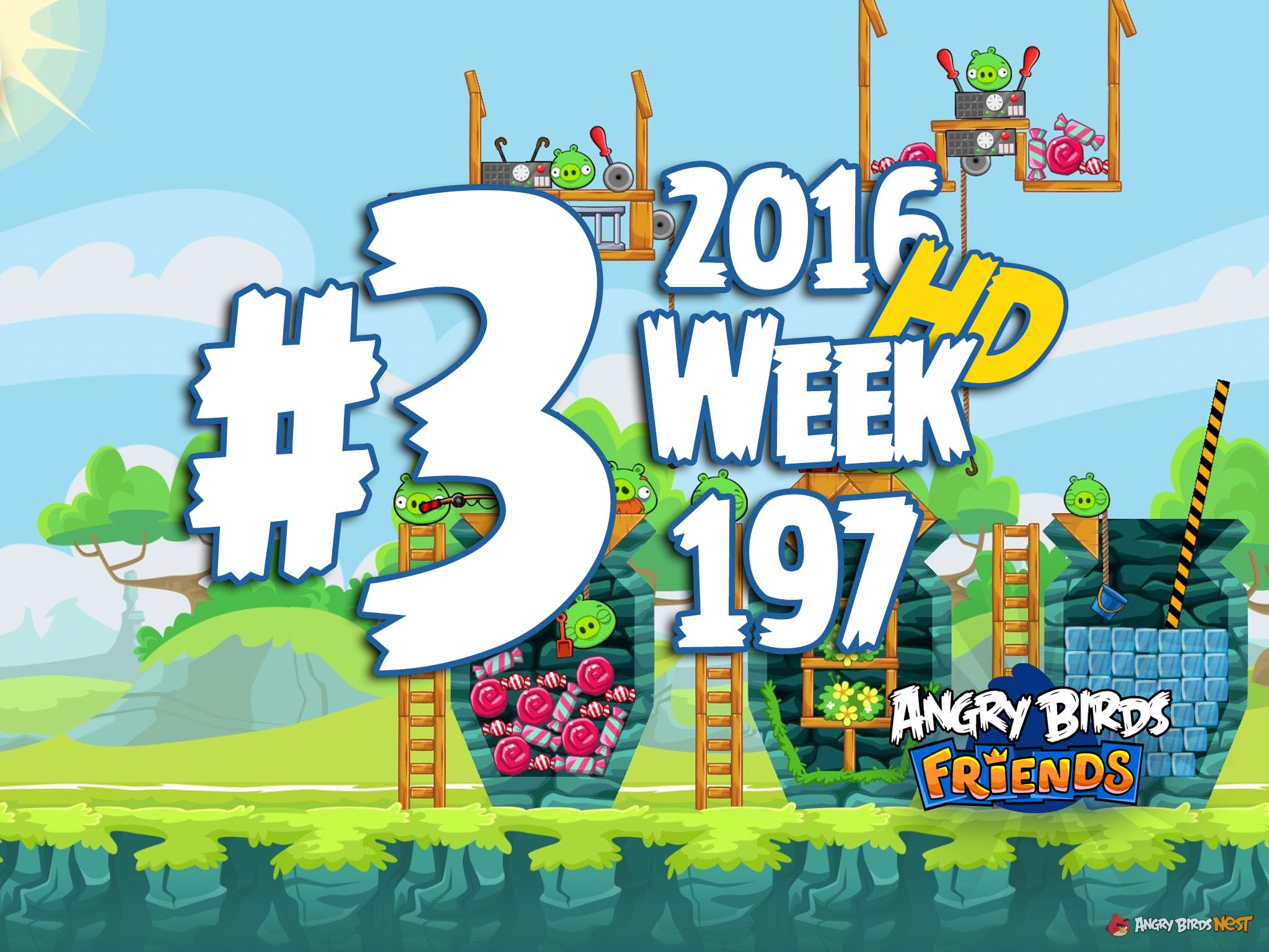 Angry Birds Friends Week 197 Level 3