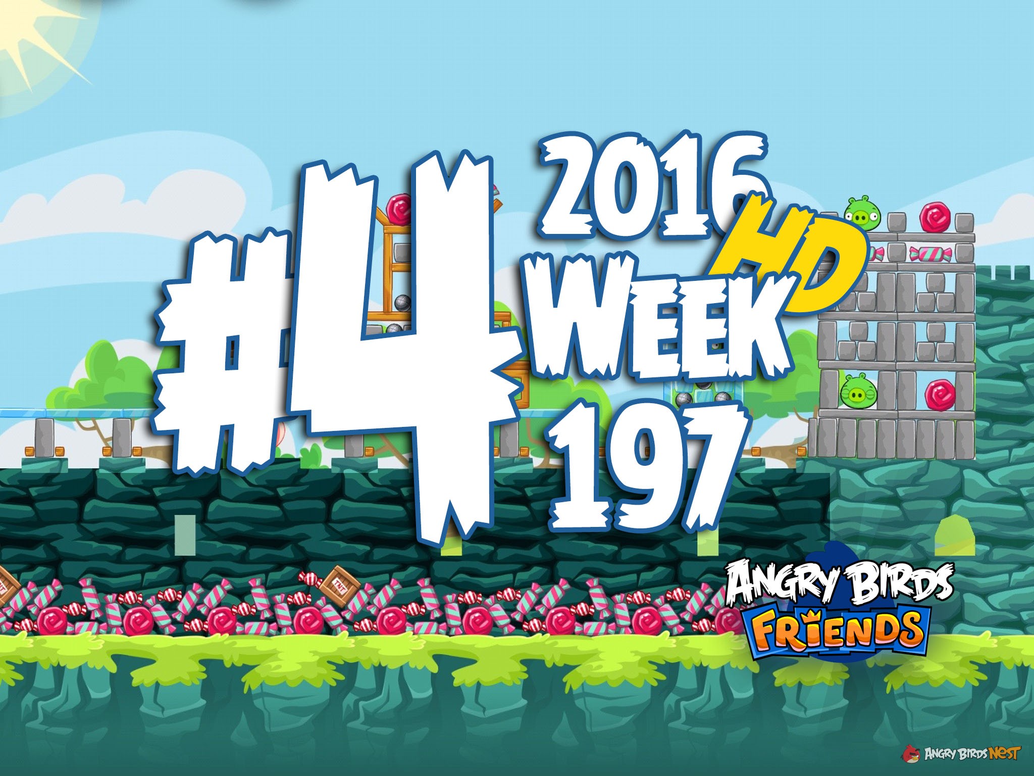 Angry Birds Friends Week 197 Level 4