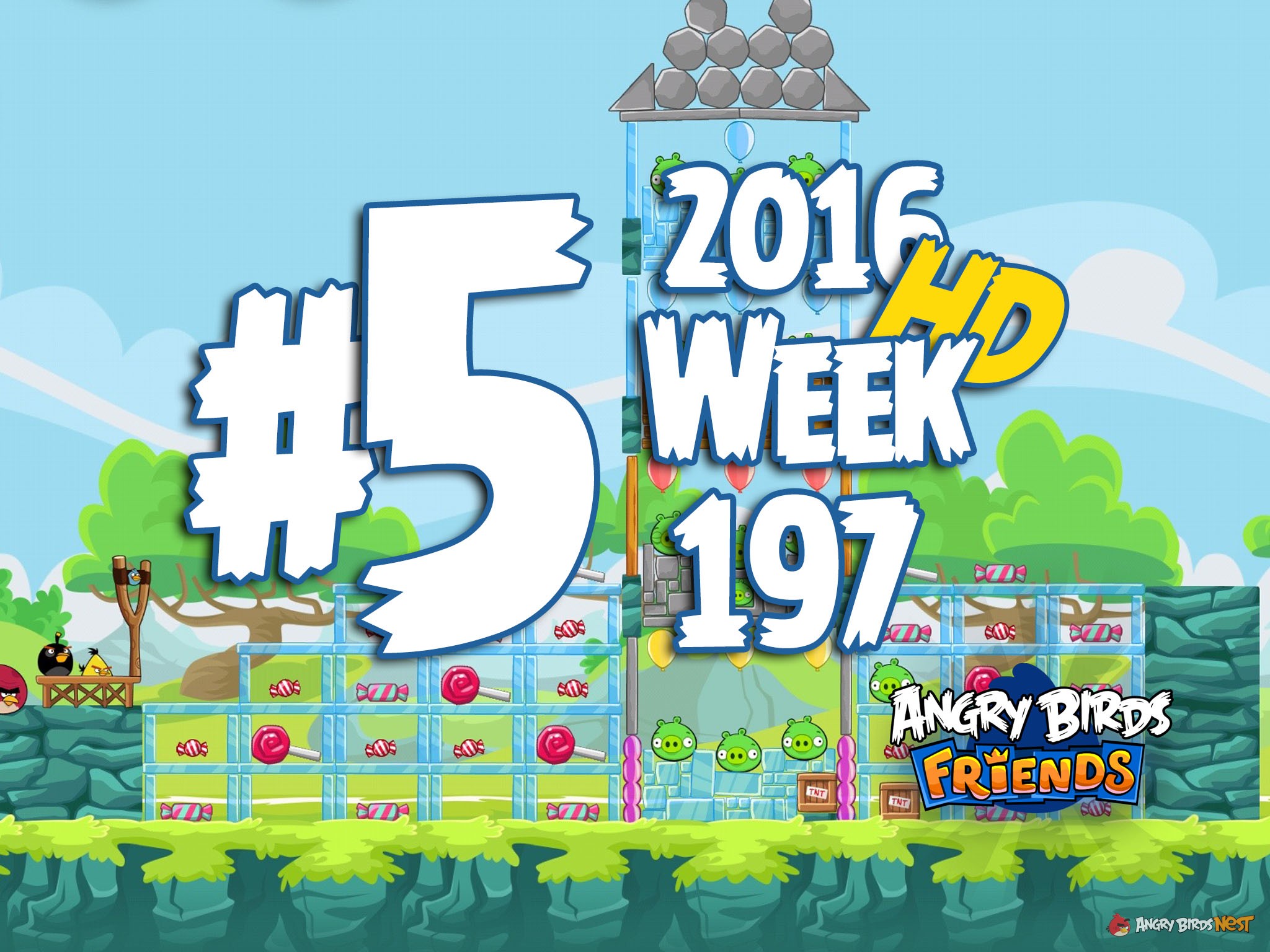 Angry Birds Friends Week 197 Level 5