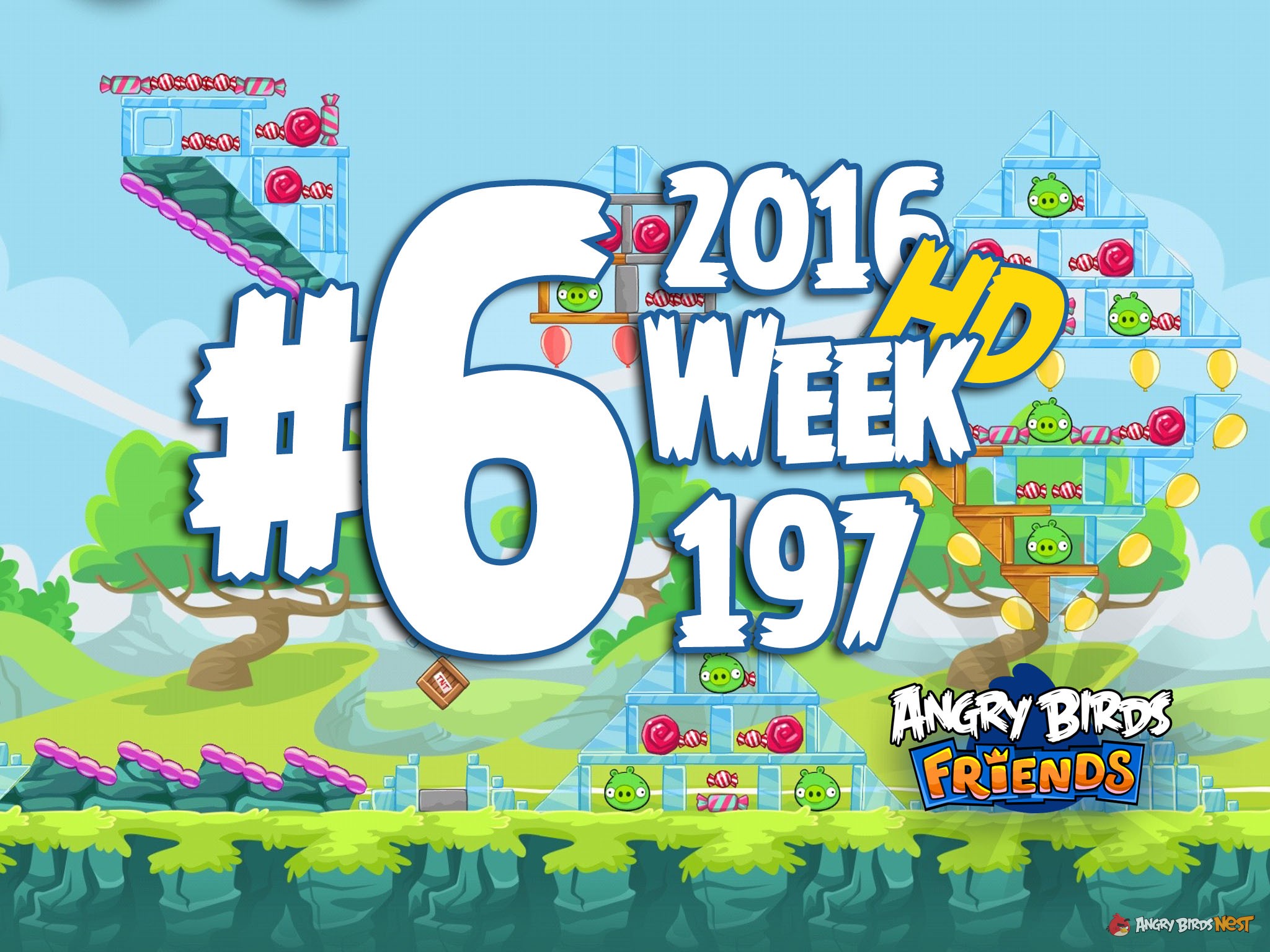 Angry Birds Friends Week 197 Level 6