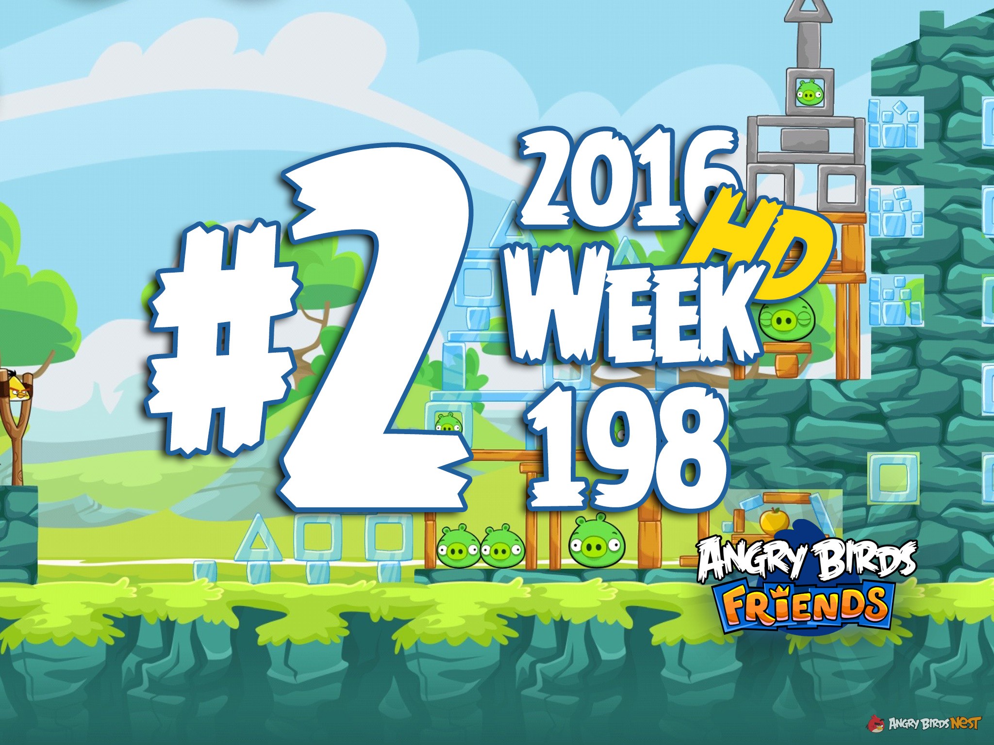 Angry Birds Friends Week 198 Level 2