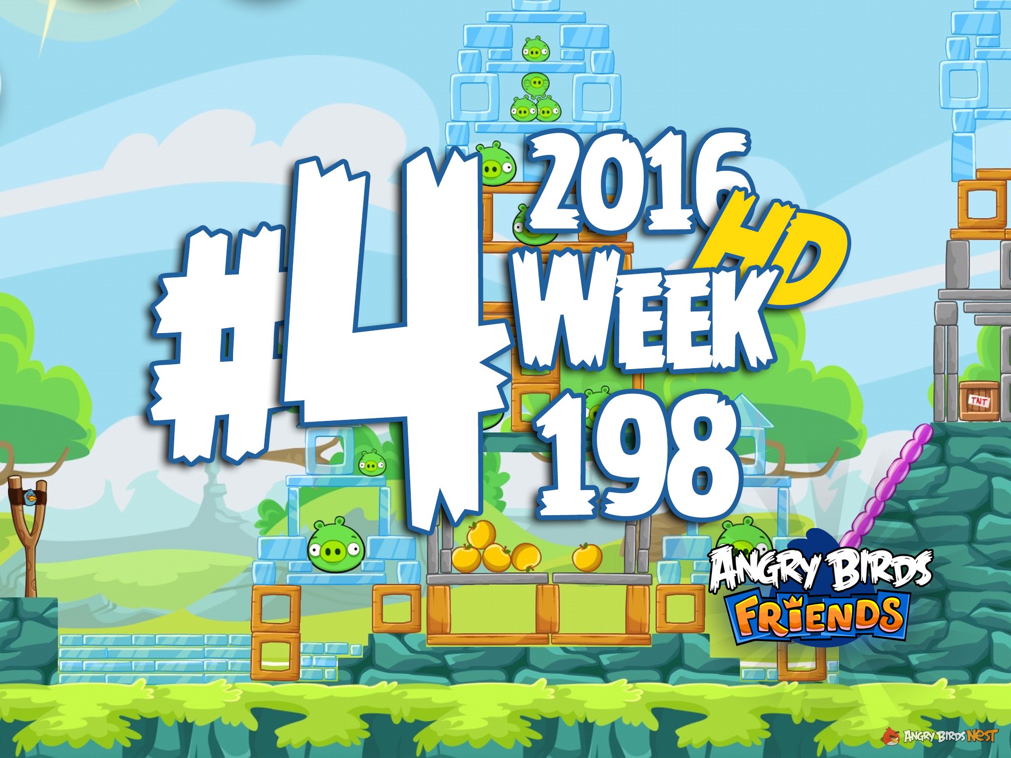 Angry Birds Friends Week 198 Level 4