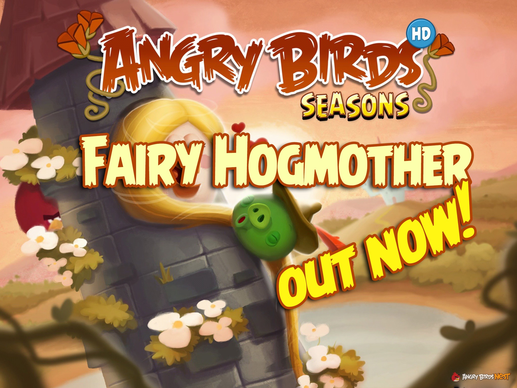 Angry Birds Seasons Fairy Hogmother Feature Image